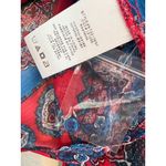 Kut From The Kloth NWT Kut from the Kloth Blouse Small KFTK Button front shirt Boho Paisley Sheer Photo 7