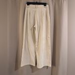 Women’s Dazy Cream Corduroy Wide Leg Pants Size M Photo 1