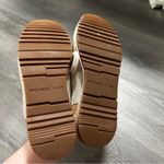 Michael Kors MK Allie Trainer Leather Pink Gold Sneaker Shoes Size 8 Photo 7