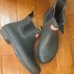 Hunter Short Olive Green Rain Boots Photo 0