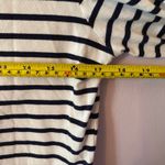 Boden Navy White Colorful Striped Long Sleeve Tee Crewneck Women's size 8 Photo 6