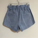 Sea New York Maura Paperbag Shorts in Acid Wash Size 2 Blue Photo 7