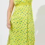 Torrid NWT Betsey Johnson Midi Trench Satin Lace Inset Dress size 3XL Photo 0