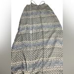 Madewell Moroccan Tile Maxi Slip Dress Blue Cream Sheer Fully Lined Size M Boho Photo 10