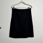 Sisley Wool Skirt Women Black Zip Closure Holiday Classic Quite Luxury Old Money Size 10 Photo 1