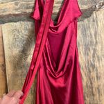 Pink Lily Red Dress Photo 2