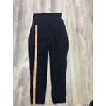 HATCH The Over Under Easy Pant Black Maternity Jogger Style Size Large Photo 5