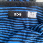 Urban Outfitters  blue black striped romper Photo 2