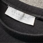 Everlane  Street Fleece Pullover Sweater Acuba Black Loungewear Small Photo 1