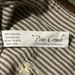 Pine Creek Boho Brown & Red Western Tote Bucket Bag, Fringe Detail, EUC Photo 6