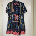 Anthropologie Corey Lynn Calter Meryl Tunic Dress multicolor geo shapes Small Photo 7