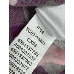 The North Face  Flannel Shirt Pink Purple Plaid Button Up Long Sleeve Medium Hike Photo 8