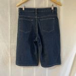 Riders By Lee Women’s Denim Skort Shorts Size 8M Medium Blue Jean Modest Length Photo 6