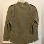 Hinge  military style army, utility  green canvas jacket size small. Photo 8