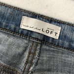 Loft Ann Taylor  Womens Jeans Relaxed Skinny Medium Wash Size 6 Photo 2