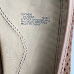 Naturalizer ‎ PICKER brown leather flats shoes Cutout Slip Ons Womens Size… Photo 4