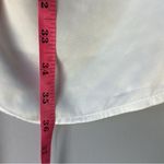 ZARA  Dress Tunic Blouse White Satin Effect Photo 9