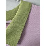 Callahan Knitwear Meri Shirt Maxi Dress Oversized Medium Lavender Purple Photo 5