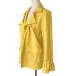 Skye's the Limit Sunny Yellow Open Front Cardigan Jacket Size M Photo 7