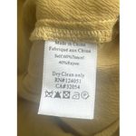 Anthropologie  The Odells Dress Womens XS 3/4 Sleeve Mustard Yellow *Flaw* Photo 5