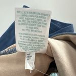 Kona Sol  Women's Large 12-14‎ Mudstone Blue Sleeved Tunnel Front Bikini Swim Top Photo 5