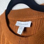 Topshop  Drop Armhole Knit Crew Neck Ribbed Long Sleeve Sweater Size 8/10 Medium Photo 4