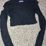 Edikted  Heart Cutout Long Sleeve Photo 1