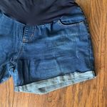 Hofish overbelly maternity jean shorts Blue Size undefined Photo 1