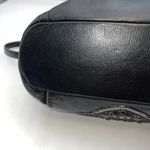 Brighton Black Leather Beaded Crossbody Bag Heart Charm Designer Purse Photo 9