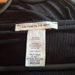 Caution to the Wind Black Long Sleeve Shirt Photo 2