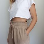 Amazing Lace Never Too Late Taupe Lounge Shorts Photo 12