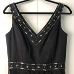 Laundry by Shelli Segal Silk Pleated Dress Black Photo 8