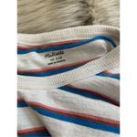Madewell Whisper Cotton Rib-Crewneck Tee in Rockwood Stripe XXS Photo 5