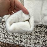 Abercrombie & Fitch White Sherpa Fleece Mini Ultra Puffer Jacket SMALL Photo 9