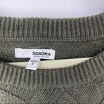 Sonoma  DARK GREEN SOFT LONG SLEEVE SWEATER SMALL Photo 2
