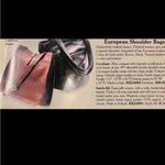 L.L.Bean  Black Italian Leather Shoulder Bag Photo 13