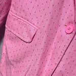 Barbie Pink Vintage One Button Blazer Small EUC Pink Photo 6