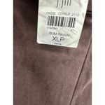 J.Jill  Wearever Faux Suede Pants Women XLP NWT Rum Raisin Country Western Photo 7