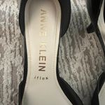 Anne Klein Scalloped Black Kitten Heels Photo 1