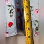 Rihoas blue flower print Midi dress puff sleeve lightweight flowy M Size M Photo 5