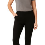 LOFT Outlet Black Leggings Women’s Size L – High Stretch Pull Photo 0