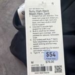 Lululemon  Nulu High-Neck Mesh-Hem Tank Top *Light Support, B/C Cup Black Size M Photo 4