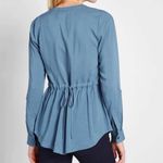 Anthropologie ✨ ModCloth Trusty Travel Button Up Sz 1X Tunic Top✨ Photo 1