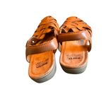 Earth Origins  Berri Tan Leather Fisherman Slingback Sandals Women’s Est US 9 EUC Photo 6