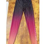 Peloton  Womens Leggings Sz Small High Waist X Sunrise Fade Sparkle Compression Photo 9