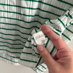 Wimbledon Tennis Striped Collared Tank XL Green White Photo 4