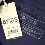 FIGS  Navy Set.  Livingston Basic Pants Rafaela Scrub Top XL NWT Photo 6