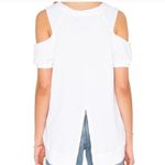 Pam & Gela NWT  White Top Sweat Shirt Photo 4