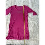 Victoria's Secret  Sleep Shirt Nightgown Pink Embellished 3/4 Sleeve‎ Casual Photo 4
