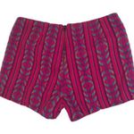 Bethany Mota  Womens Pink Shorts Indian Blanket Southwest Aztec Boho Embroidery 6 Photo 1
